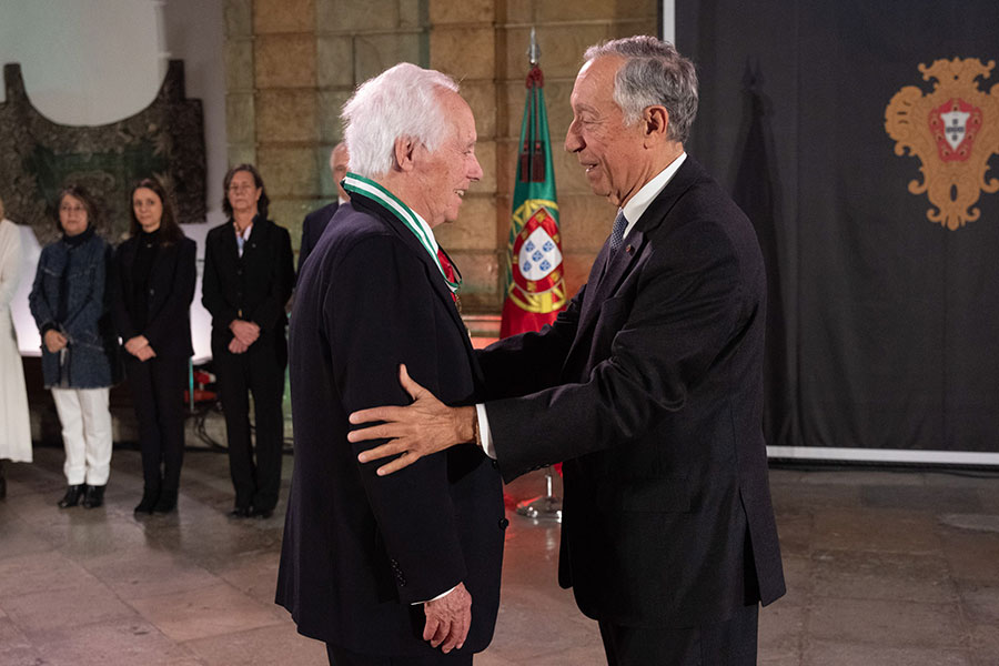 Joaquim José Mota agraciado com a Ordem de Mérito Empresarial pelo Presidente da República